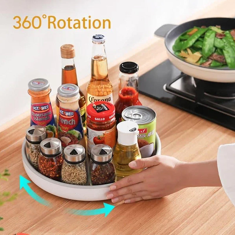 Lisslune | 360° Rotatable Storage Rack