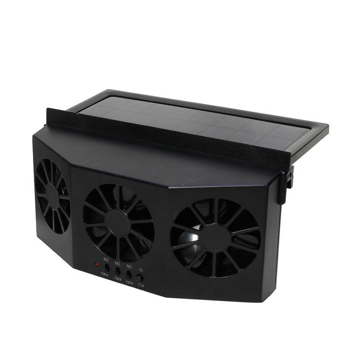 Lisslune | Solar vehicle exhaust fan