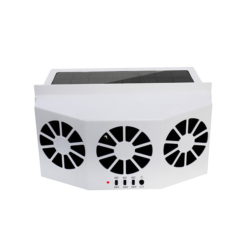 Lisslune | Solar vehicle exhaust fan