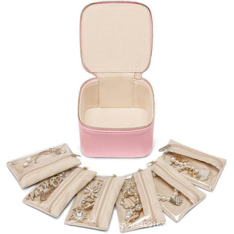 Lisslune | Leather jewelry box for travel