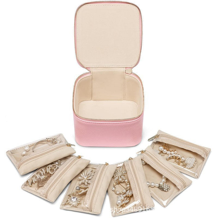 Lisslune | Leather jewelry box for travel