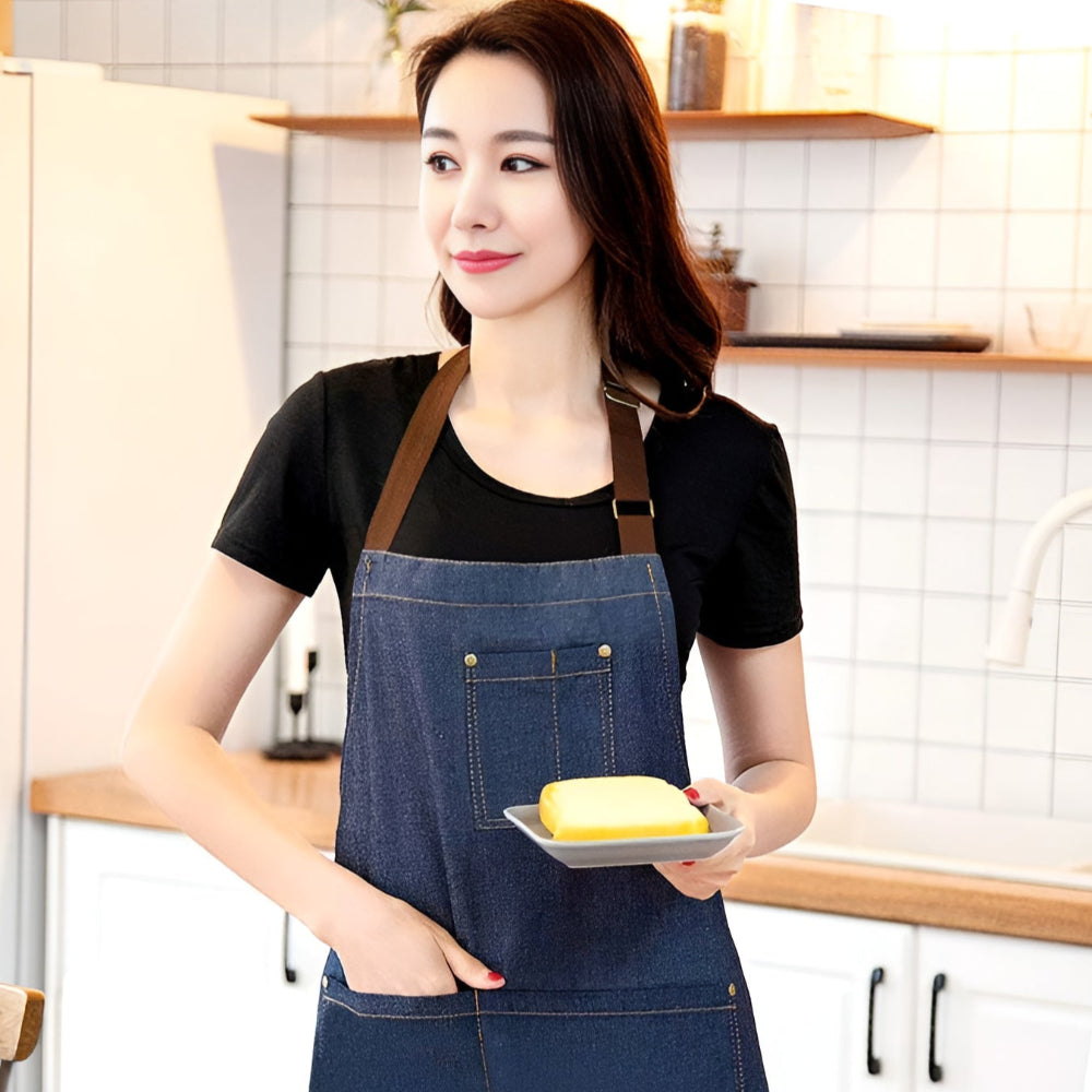 Lisslune | Adjustable Denim Apron