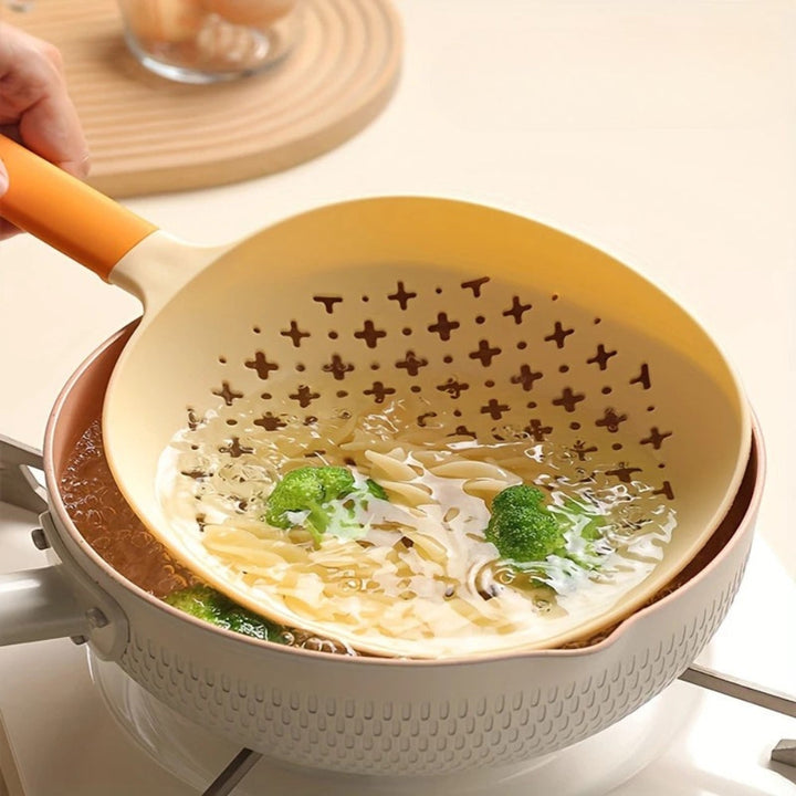 Lisslune | Heat-Resistant Plastic Colander Strainer