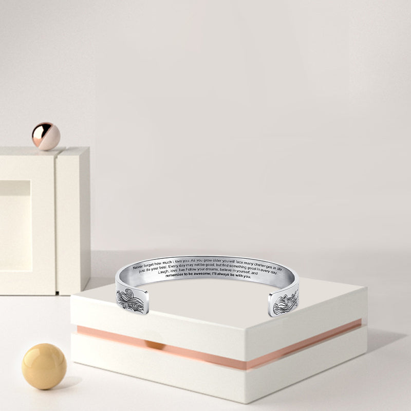 Lisslune | For my granddaughter, I will always be with you bracelet