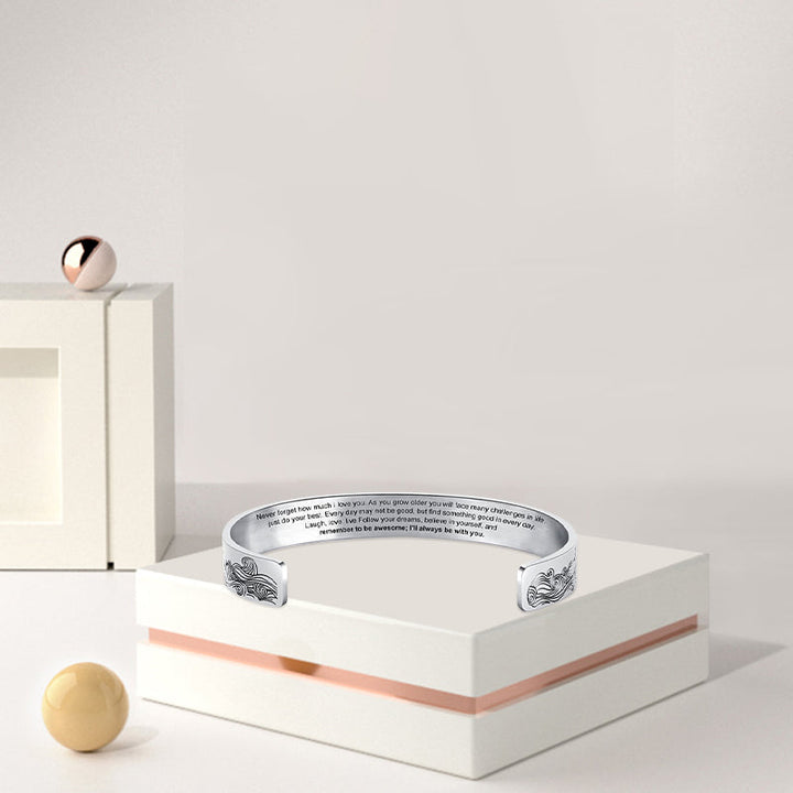 Lisslune | For my granddaughter, I will always be with you bracelet