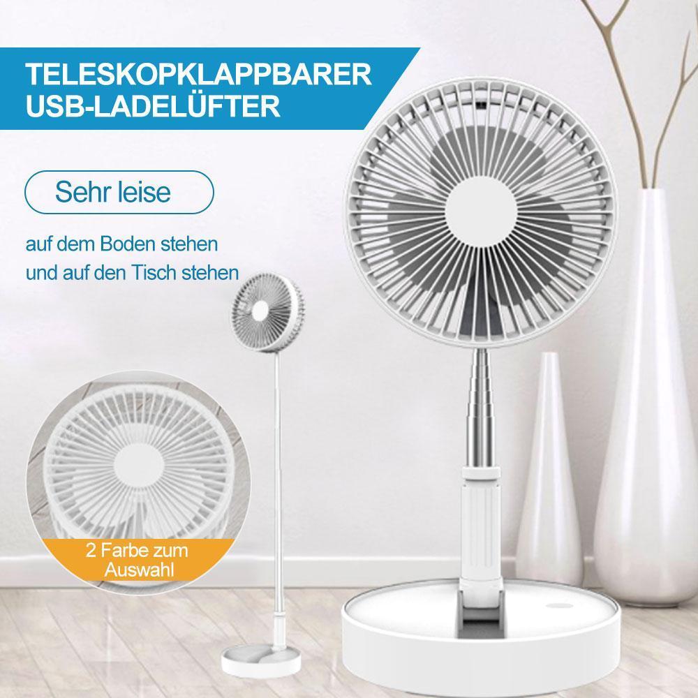 Lisslune | Telescopic Folding USB Charging Fan