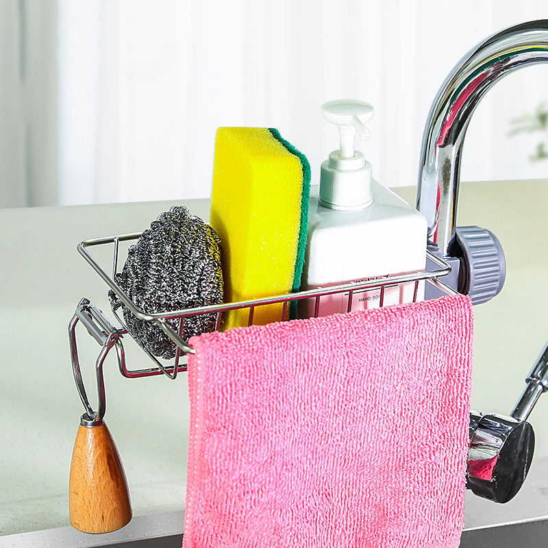 Lisslune | Sink Organizer Rack for Kitchen and Bathroom
