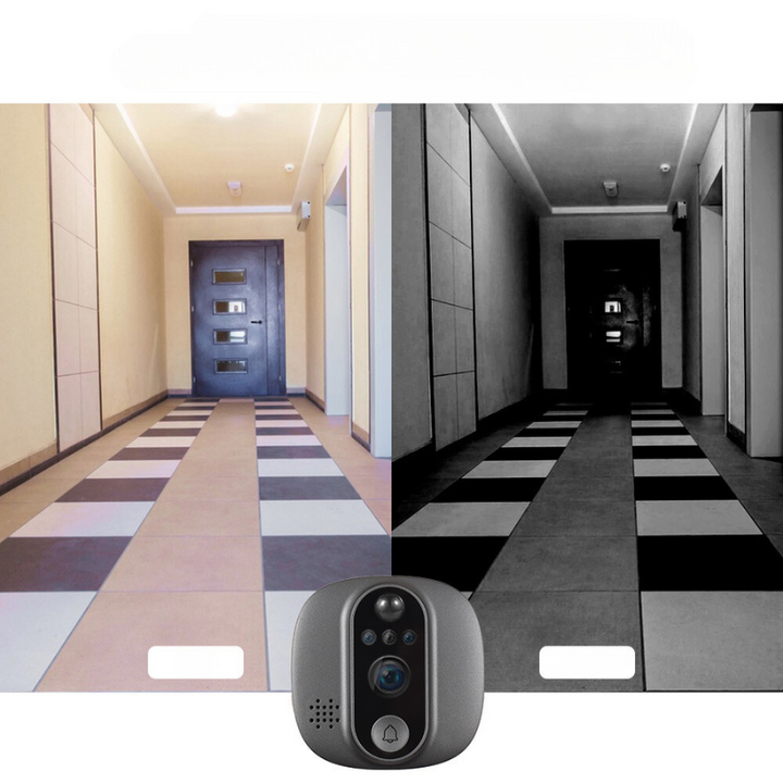 Lisslune | VisionGuard Wireless Doorbell – Clear Wide Angle & Night Vision