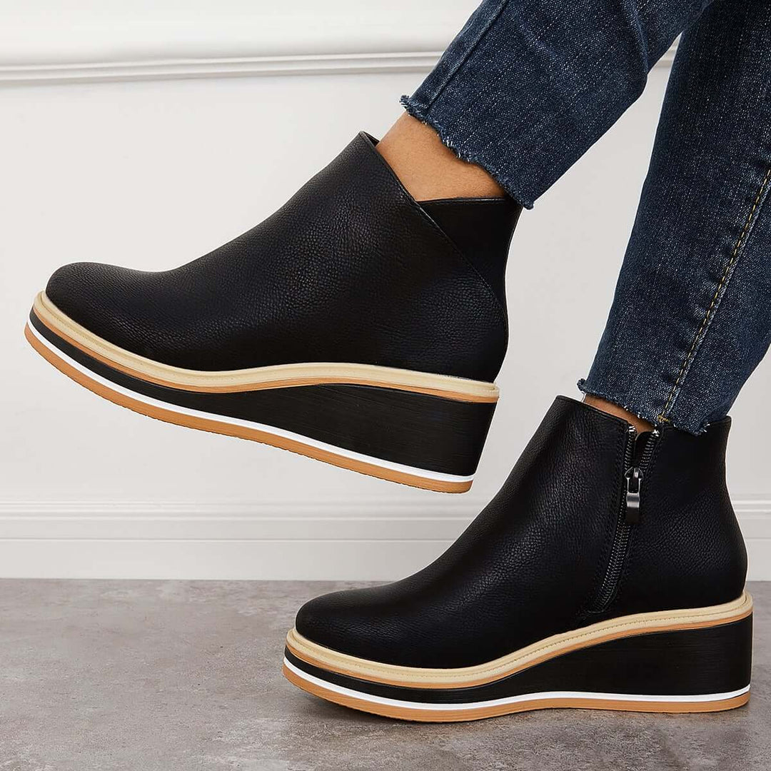Lisslune | Orthopedic ankle boots for women