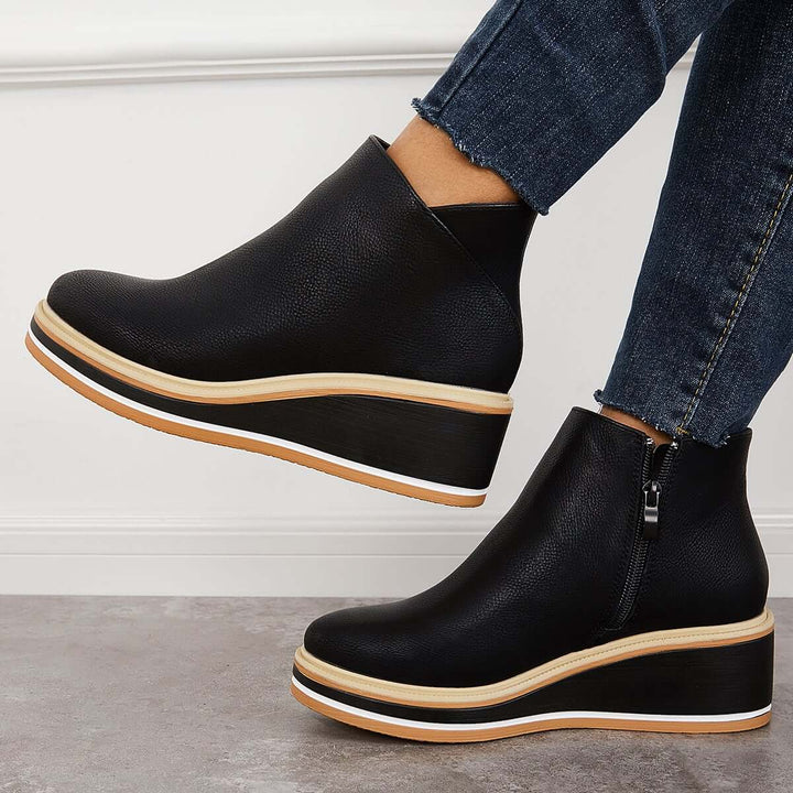 Lisslune | Orthopedic ankle boots for women