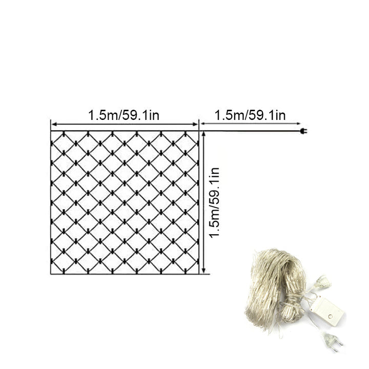 Lisslune | Solar Fishnet Light
