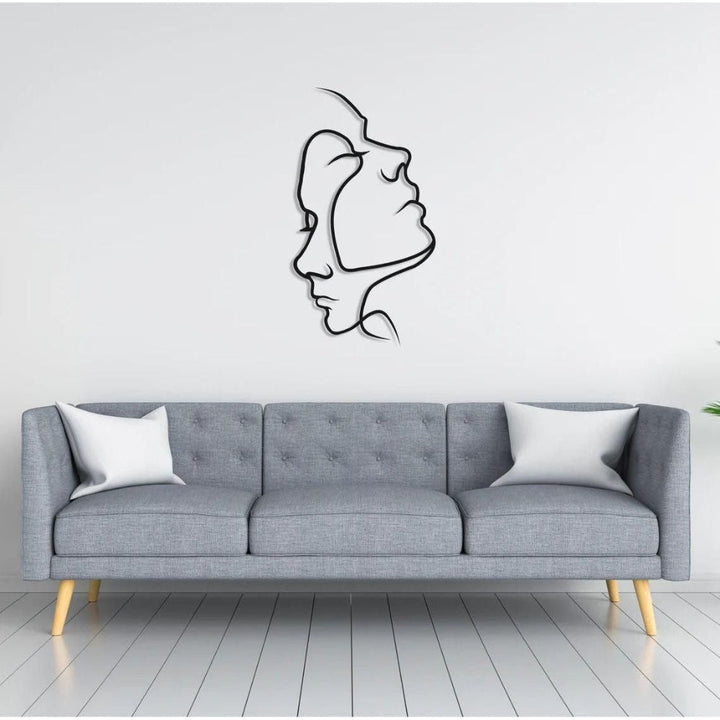 Lisslune | AmoraLine – Minimalist Wall Decoration with Abstract Expression of Love