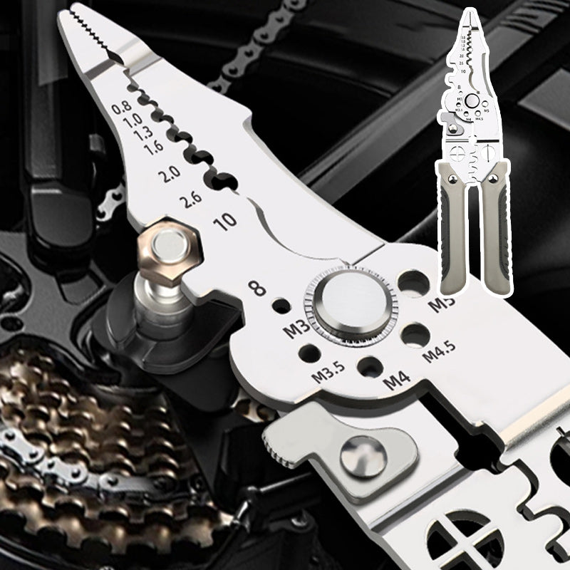 Lisslune | Multifunctional Stripping Tool Crimping Pliers Cutting Pliers