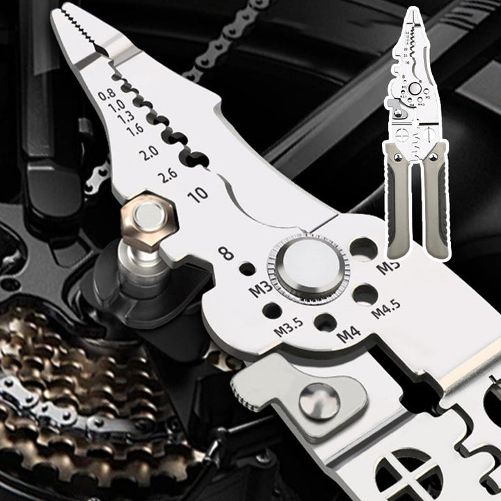 Lisslune | Multifunctional Stripping Tool Crimping Pliers Cutting Pliers