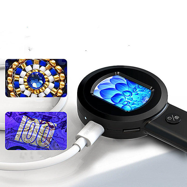 Lisslune | High-Definition Screen 100x Portable Handheld Digital Magnifier
