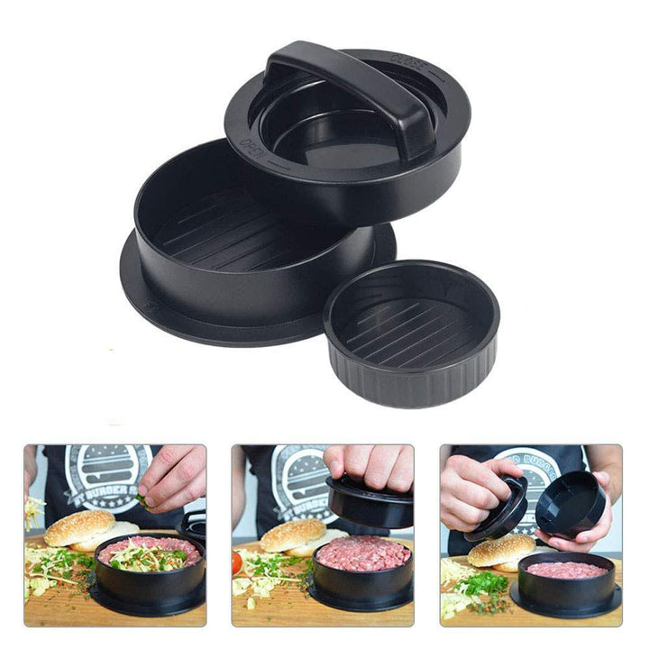 Lisslune | Hirundo 1-2-3 Burger Press Patty Maker