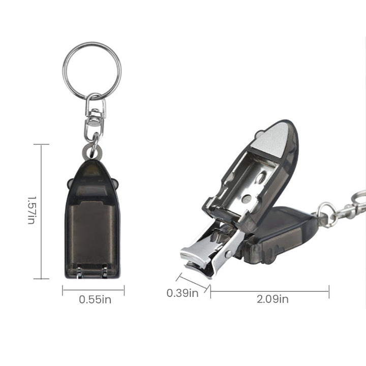 Lisslune | Mini foldable nail cutter with keyring