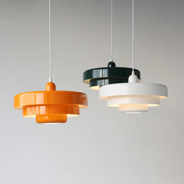 Lisslune | LED Italian-Style Pendant Light Fixture - Vintage Hanging Lamp for Kitchen & Dining Room Lighting