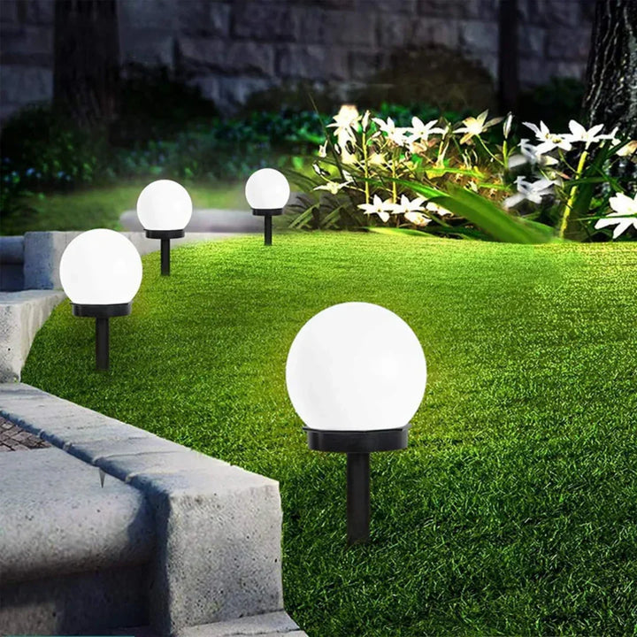 Lisslune | 3-piece set waterproof LED solar lights for the garden