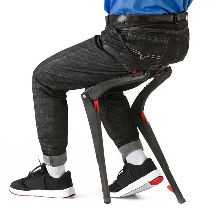 Lisslune | Portable Wearable Exoskeleton Sports Folding Chair