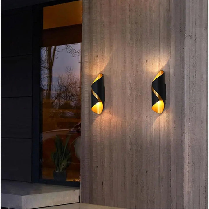 Lisslune | VividAura – Sleek LED Wall Light for Stylish Outdoor Spaces