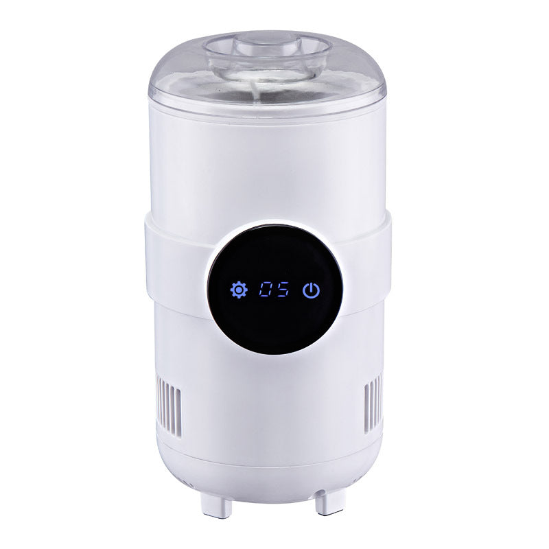 Lisslune | Mini & Portable Electric Beverage Cooling and Heating Cup Holder, 5¬∞C to 55¬∞C, for Beer Milk Tea & More