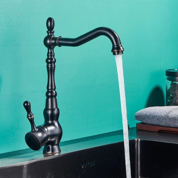 Lisslune | VintageStyle - Single Handle Kitchen Faucet