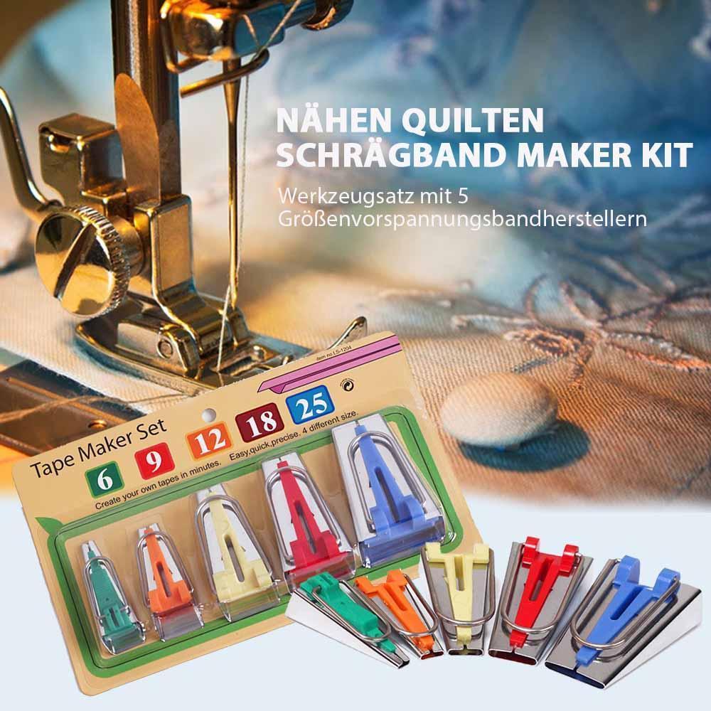 Lisslune | Bias binding tools for sewing quilting accessories