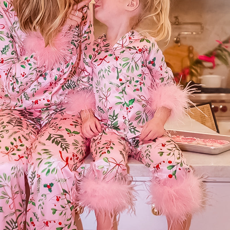 Lisslune | Printed Pajama Parent-Child Set