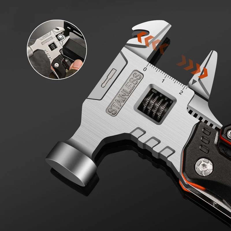 Skorter | Multifunctional Stainless Steel Folding Body Ball Hammer