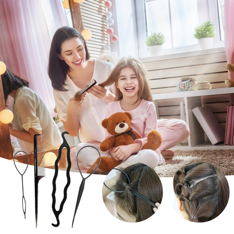 Lisslune | Hair Styling Accessories 6 Piece/Set