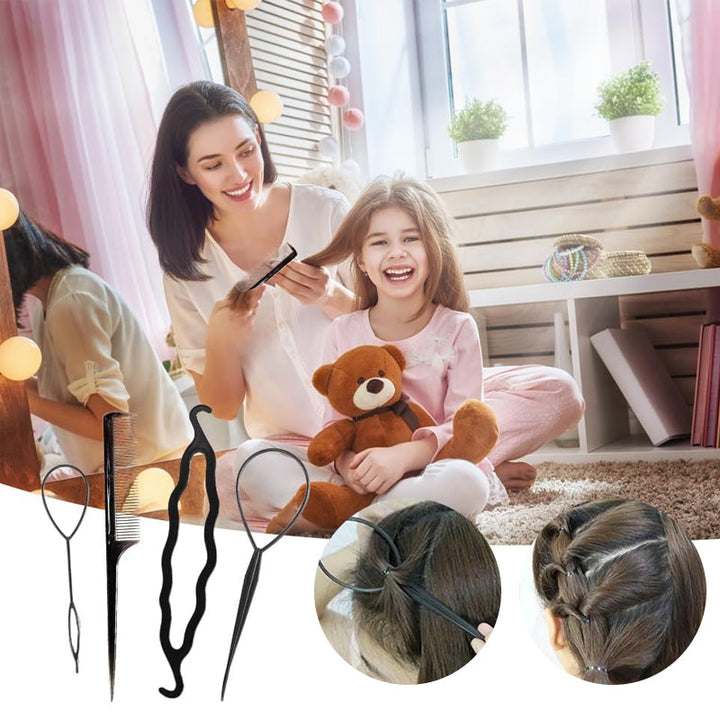 Lisslune | Hair Styling Accessories 6 Piece/Set