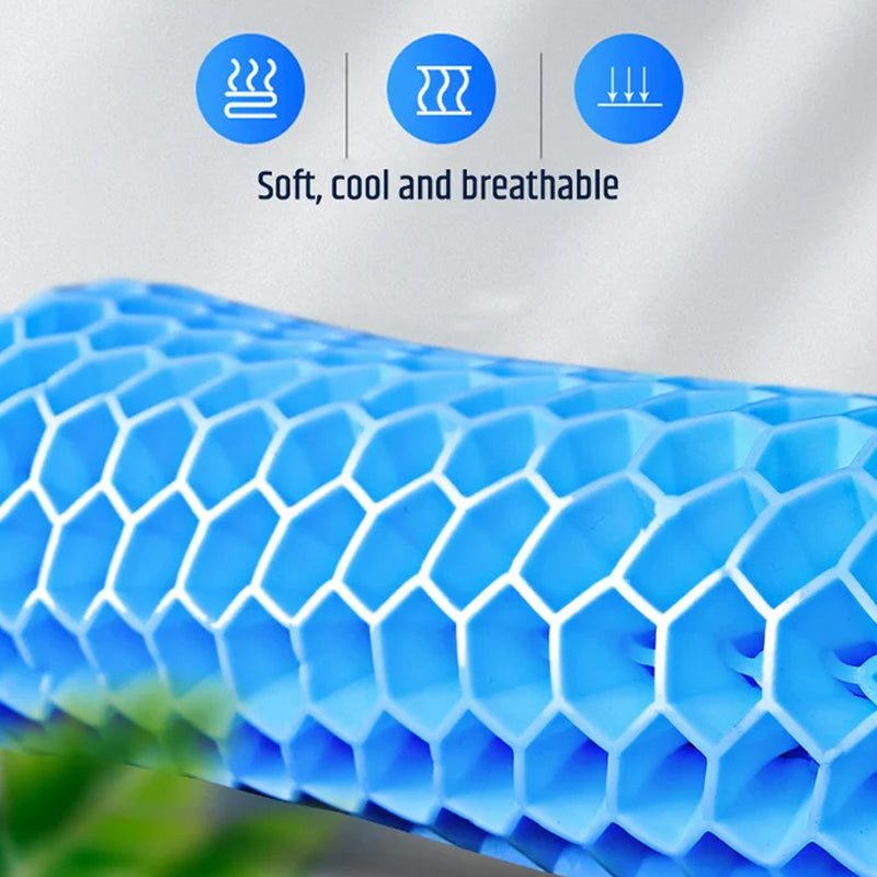 Lisslune | Cushion with Honeycomb Shape (Cushion + Cover for Seat Cushion)