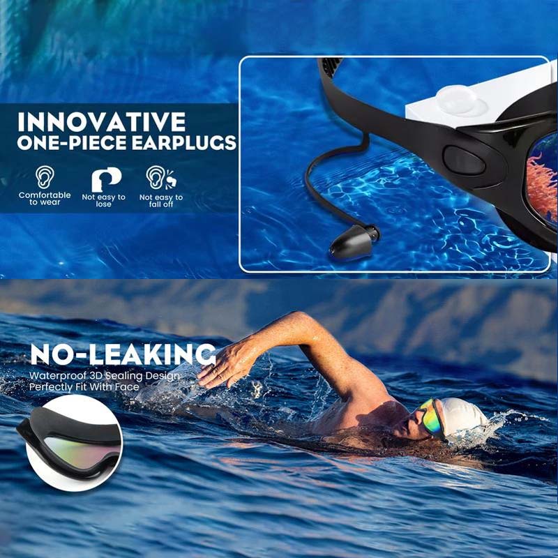 Lisslune | Wide View Anti-Fog Swim Goggles
