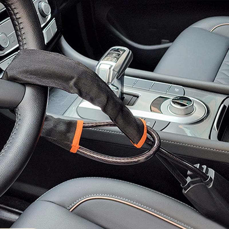 Lisslune | Unbeatable Steering Wheel Lock - Highest Theft Protection
