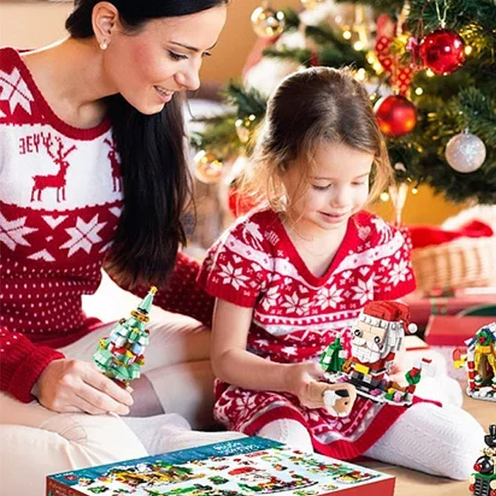 Lisslune | Christmas Advent Calendar Surprise Block Set