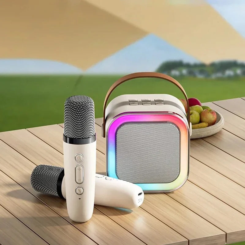 Lisslune | Mini karaoke machine with wireless microphones