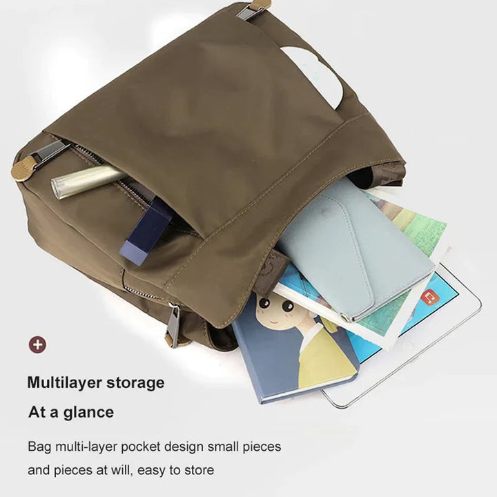 Lisslune | Large Capacity Nylon Shoulder Bag