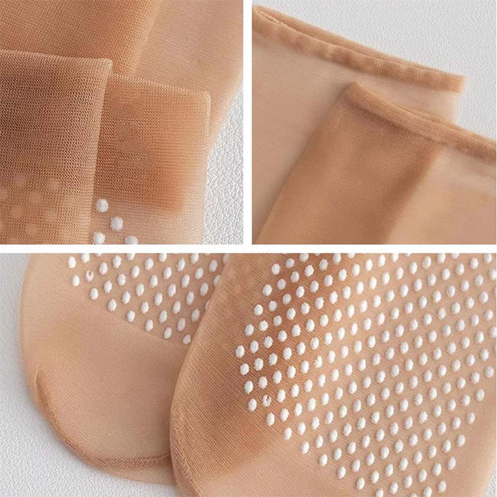 Lisslune | Spring Summer Invisible Non-Slip Crystal Silk Socks