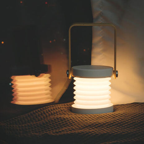 Lisslune | Lantern lamp night light creative foldable portable LED table lamp