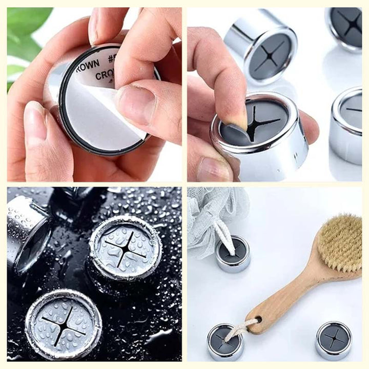 Lisslune | Round self-adhesive towel hooks for the kitchen