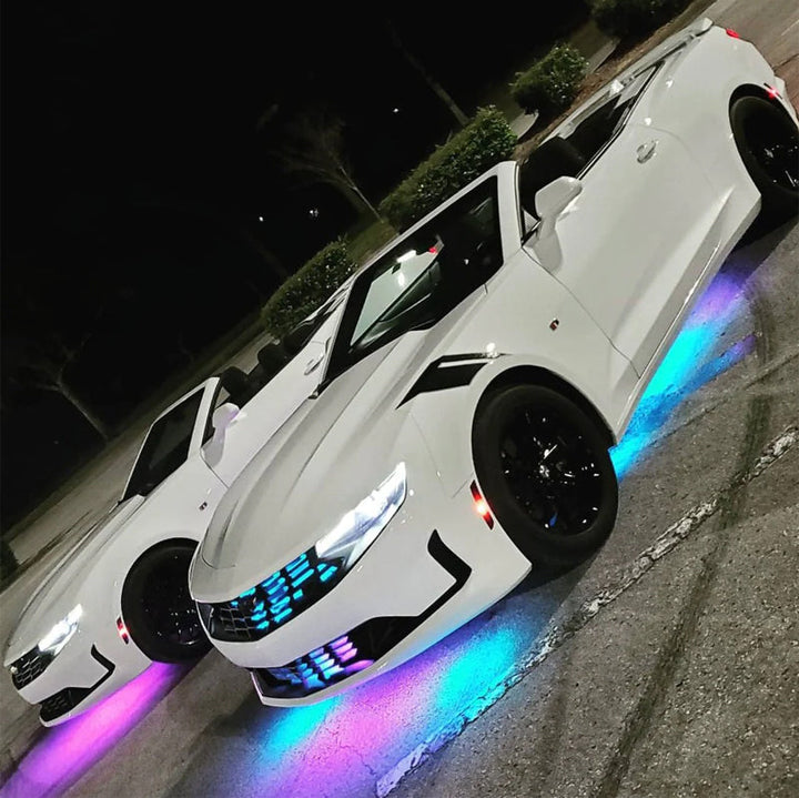 Lisslune | Car Chassis Remote Control Colorful Ambient Lights