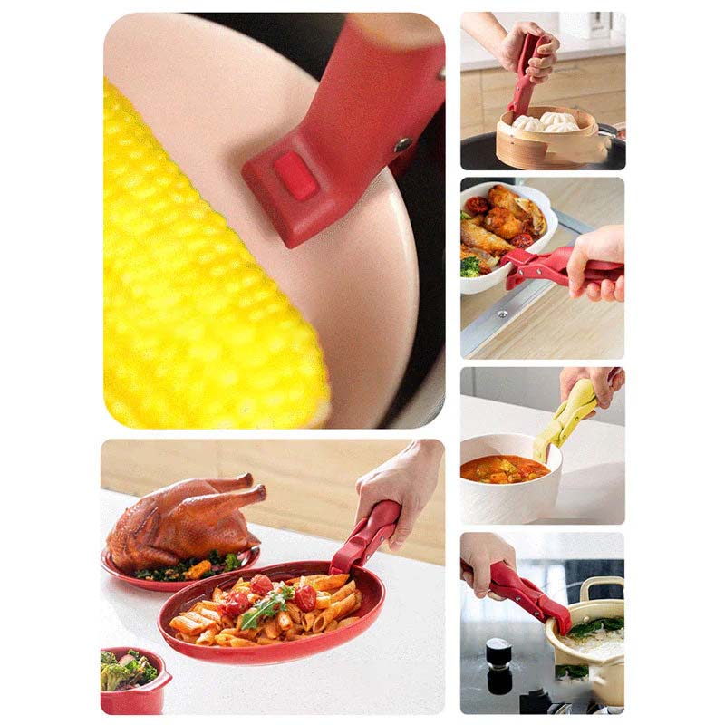 Lisslune | Multi-Purpose Anti-Scald Bowl Holder Clip for the Kitchen
