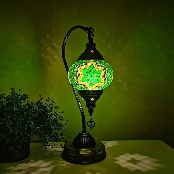 Lisslune | VibrantStyle - colorful glass mosaic lamp