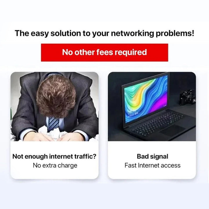 Lisslune | WiFi Pro – Powerful Portable WiFi Booster for Fast & Reliable Internet Anywhere
