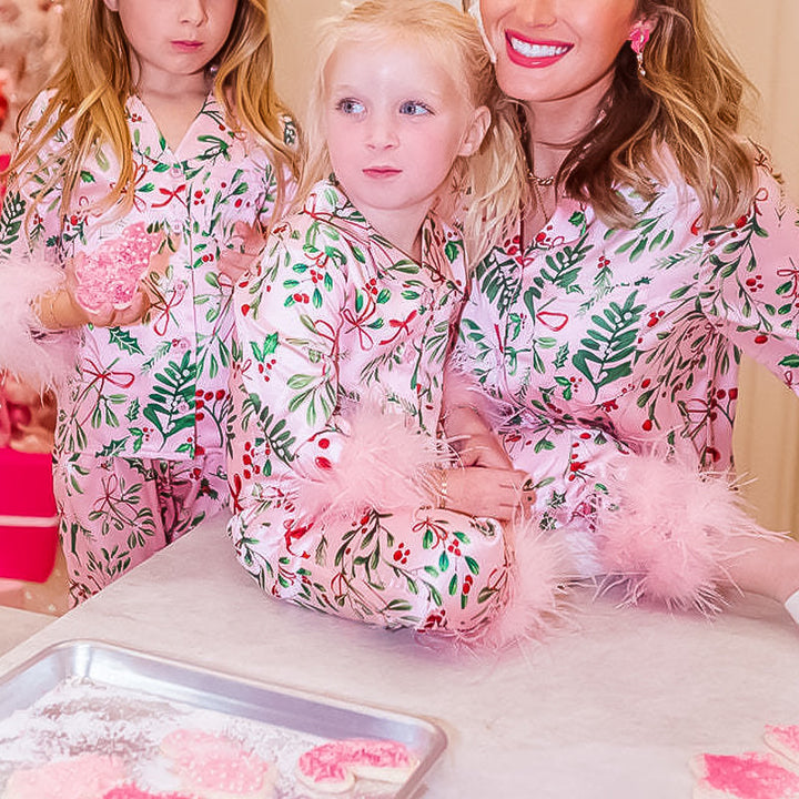Lisslune | Printed Pajama Parent-Child Set