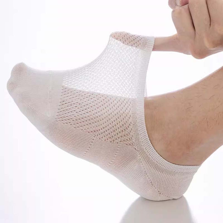 Lisslune | Plus Size Mesh Cotton Socks