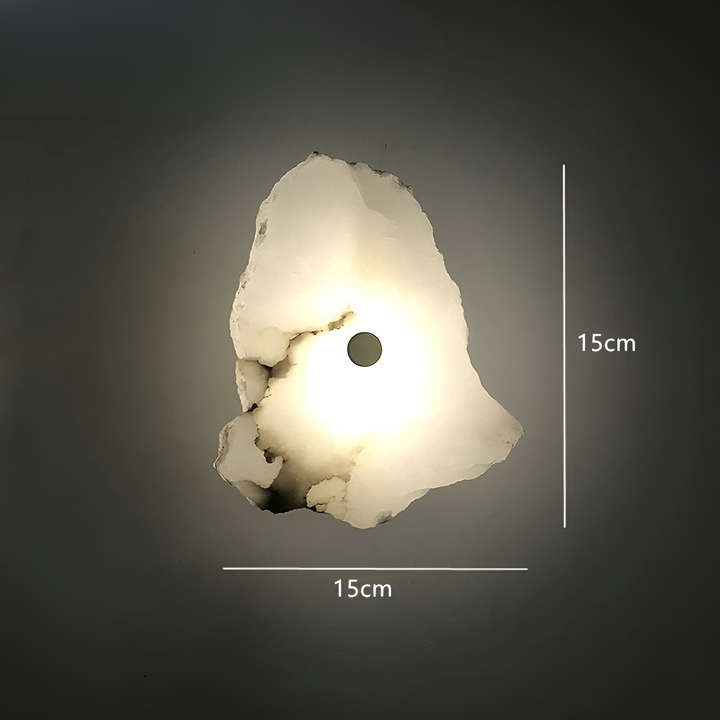 Lisslune | MarbleGlow - Luxurious LED Wall Lamp made of Marble