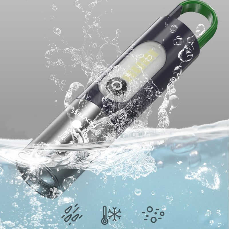 Lisslune | Multifunctional rechargeable LED flashlight