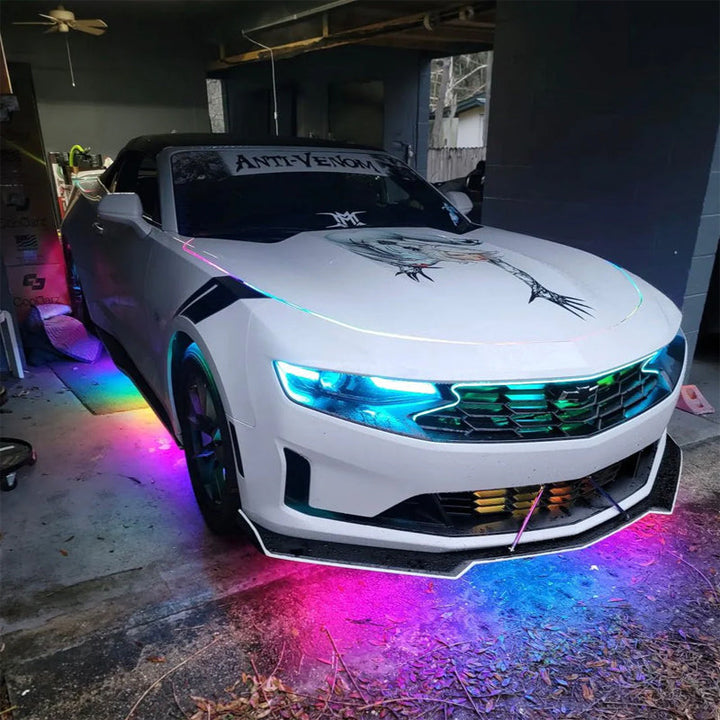 Lisslune | Car Chassis Remote Control Colorful Ambient Lights